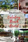 We compare Cabaling Beach Resort with some of the other great options on this part of idellic Guimaras Island, Phillipines.  