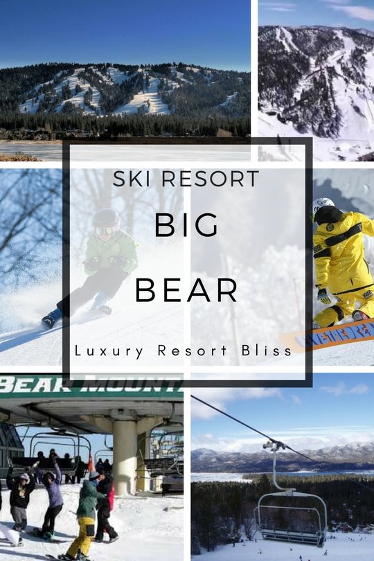 Big Bear Ski Resort - Best California USA Ski Resorts