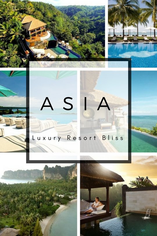 Looking for a great Asia luxury resort? Check out these top destinations and great resorts!
