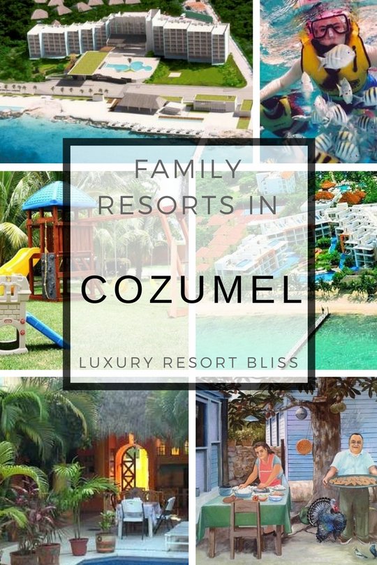 A review Cozumel Family Vacations including the top resorts with kids clubs and attractions.