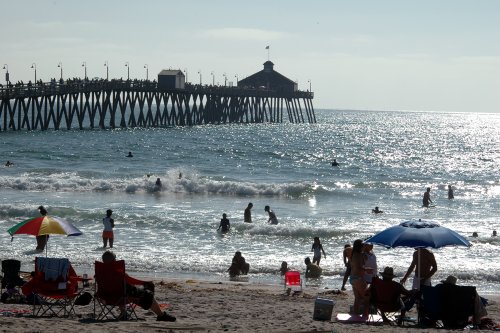 The pier of Imperial Beach The pier of Imperial Beach