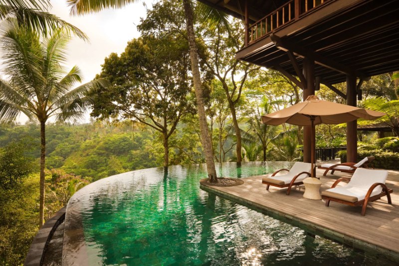 COMO Shambhala Pool Deck COMO Shambhala Estate Wellness Retreat Ubud Bali pool