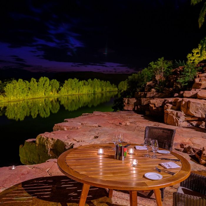 Dining at El Questro