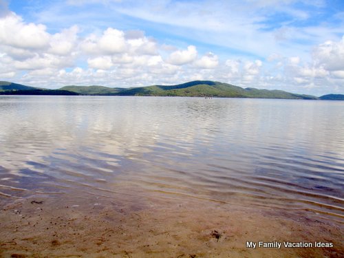 The Lake side of the camp