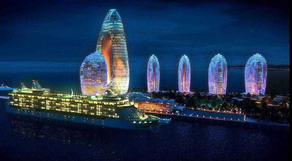 Shiny Chinese Buildings!