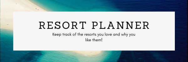 Resort Planner Banner