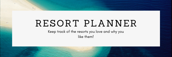 Resort Planner Banner Resort Planner Banner