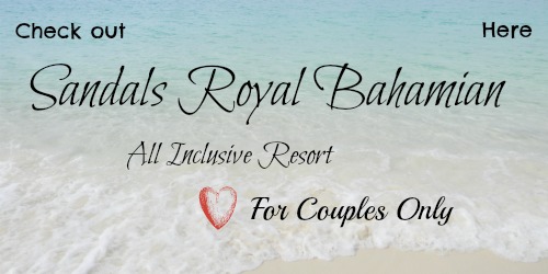 Check out Sandals Royal Bahamian, a couples only resort.