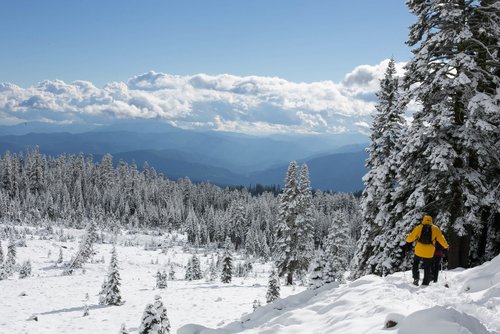 Skiing in Arizona. Skiing in Arizona.
