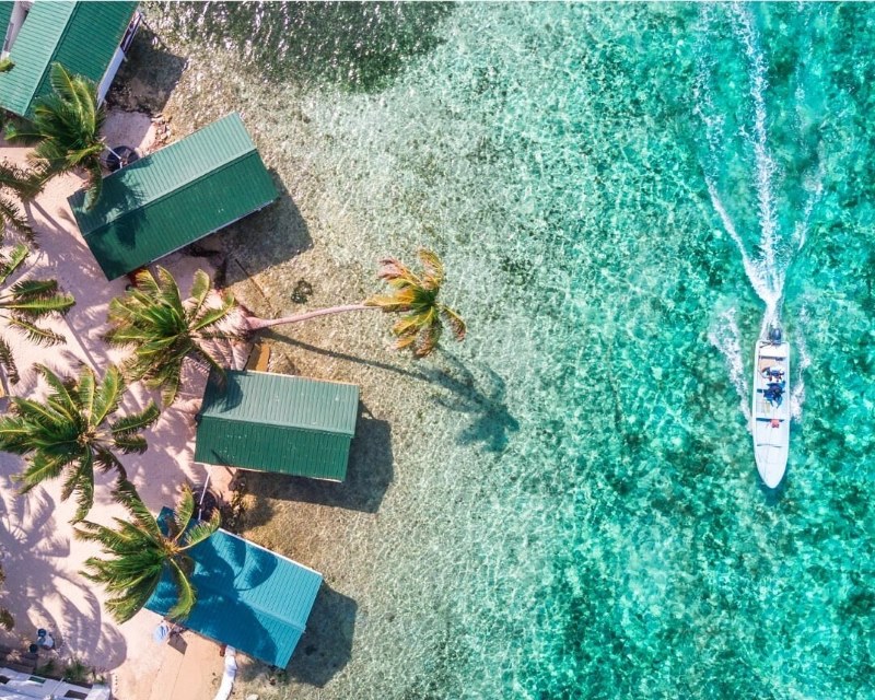 World's Cheapest Overwater Bungalow Tobaco Cay Overwater Bungalow