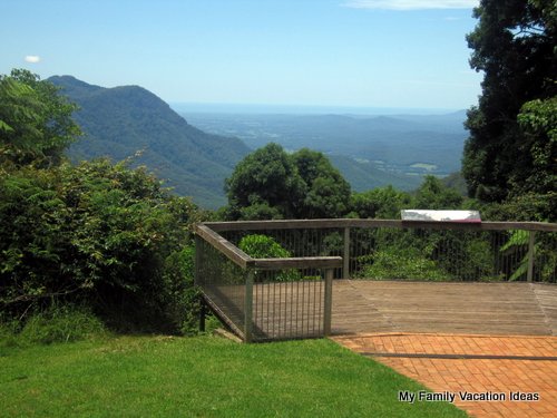 Looking from Dorrigo to Coffs Harbour