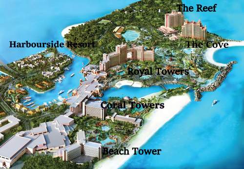 Atlantis Resort Map