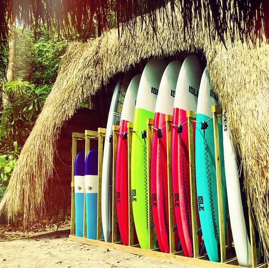 Activities - paddle boards - at Isla Palenque